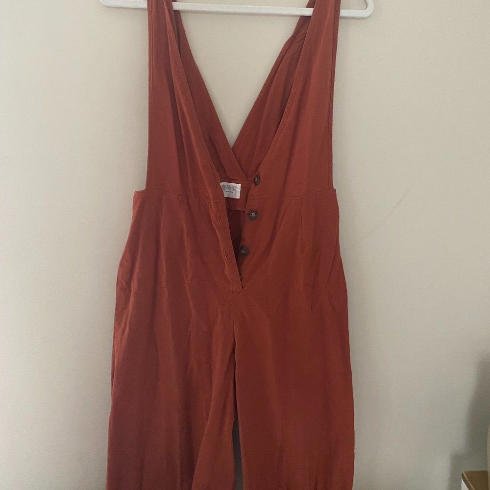 SIENNA SKY Button Up Romper